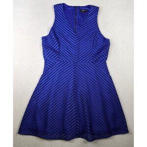 MOSSIMO - WOMEN'S PURPLE LACE SLEEVELESS FIT & FLARE A-LINE DRESS - SIZE XXL